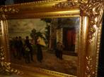 *Louis Taverne (Brussel 1853) -Vermeld in BENEZIT, ARTO..., Antiek en Kunst, Kunst | Schilderijen | Klassiek, Ophalen