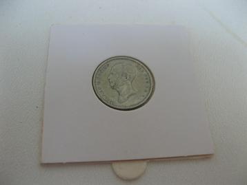 Munt Nederland 25 cent 1849 fraai  beschikbaar voor biedingen