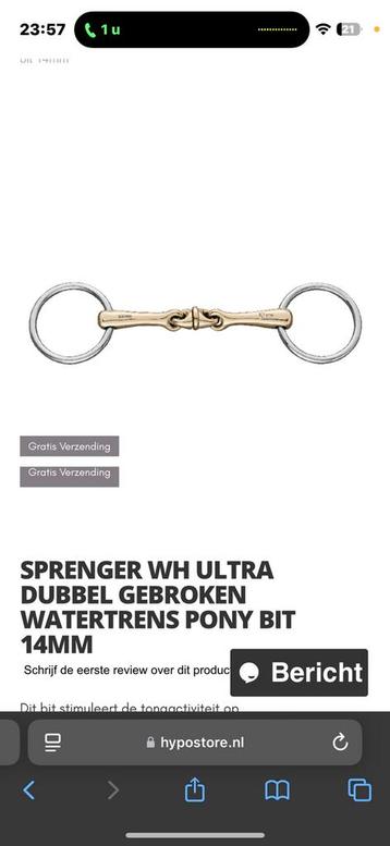 Sprenger bit ultra wh 11” 14mm beschikbaar voor biedingen