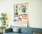 Franse vintage film poster, Ophalen, Gebruikt, Film, Poster