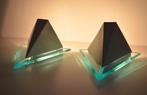 Set vintage Space-age design wandlampen - Art-Deco style '70, Huis en Inrichting, Lampen | Wandlampen, Ophalen of Verzenden, Gebruikt