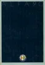 Alfa Romeo Alfa 90, Alfa 6, 164 of 166 brochure/auto folder, Ophalen of Verzenden, Zo goed als nieuw, Alfa Romeo
