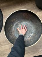 Hele bijzondere grote Tibetaanse ceremonie klankschaal, Ophalen of Verzenden, Gebruikt, Overige soorten