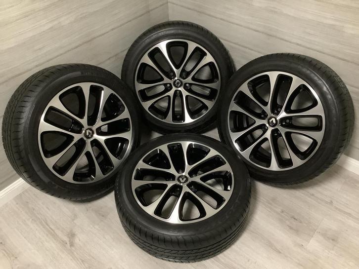 Renault MEGANE origineel velgen zomerbanden 17 inch TPMS, Auto-onderdelen, Banden en Velgen, Banden en Velgen, Zomerbanden, 17 inch