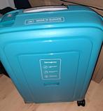 Samsonite S'cure spinner 55 cm blauw, nieuw in doos, Sieraden, Tassen en Uiterlijk, Koffers, 50 tot 60 cm, Hard kunststof, Verzenden