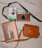 Fujifilm Instax mini Evo Camera bruin, Ophalen, Zo goed als nieuw, Fuji, Geen optische zoom