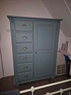 Brocante kast, meidenkast, kast babykamer, Kinderen en Baby's, Kinderkamer | Commodes en Kasten, Ophalen, Gebruikt, 50 tot 70 cm
