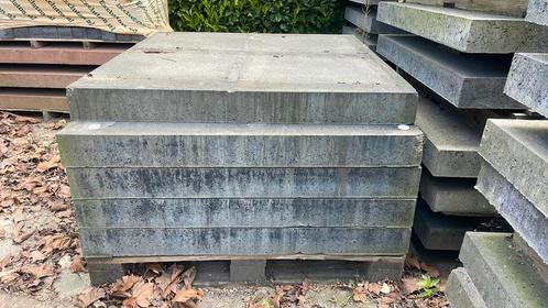 18 stuks Oud Hollandse tegels 120x120x12 cm Antraciet, Tuin en Terras, Tegels en Klinkers, Nieuw, Terrastegels, Beton, Ophalen