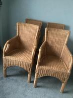 Rieten stoelen, Huis en Inrichting, Stoelen, Ophalen, Gebruikt, Overige kleuren, Riet of Rotan