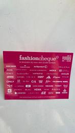 Fashion cheque waarde €100, Verzenden, Nieuw, Gehele gezicht