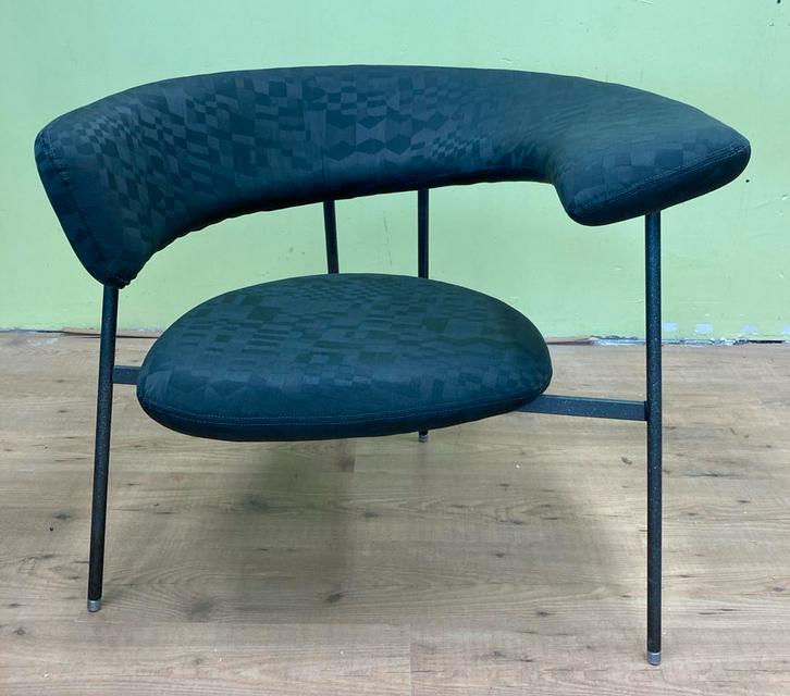 Leolux Divi Divi Stoel - Nette Staat, Huis en Inrichting, Stoelen, Zo goed als nieuw, Eén, Metaal, Zwart, Ophalen