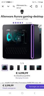 High end gaming pc alienware nieuw!!! Week oud!!! Garantie!!, 32 GB, AlienWare, Nieuw, Ophalen of Verzenden