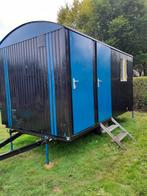 schaftkeet schaftwagen pipowagen toilet B&B camping bouwkeet, Doe-het-zelf en Verbouw, Bouwketen en Schaftketen, Ophalen of Verzenden