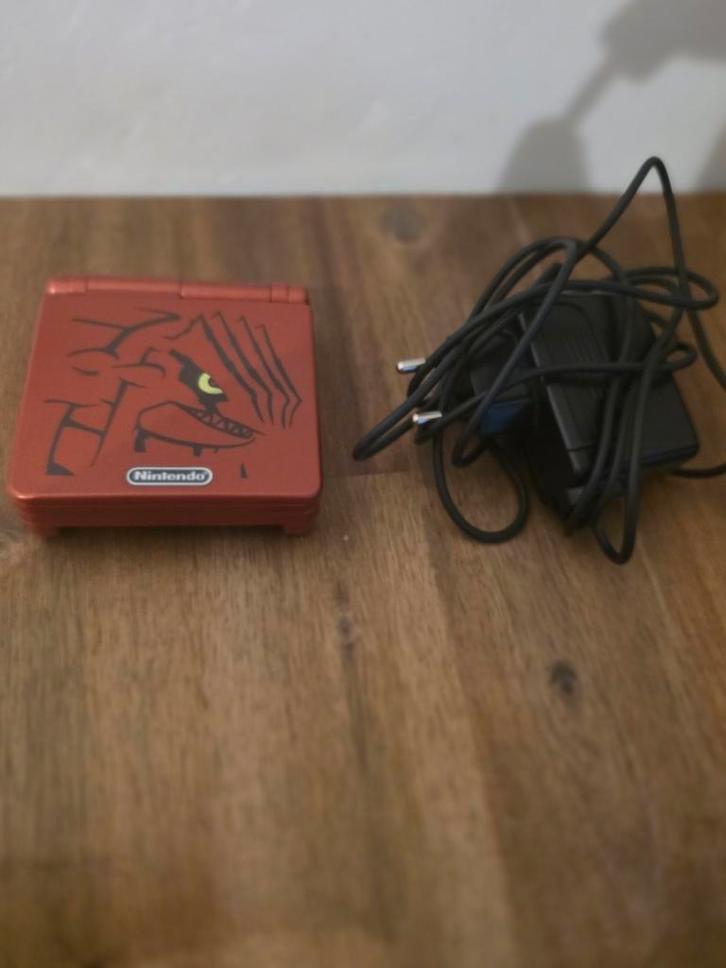 Nintendo SP Groudon, Spelcomputers en Games, Spelcomputers | Nintendo Game Boy, Game Boy Advance SP, Ophalen of Verzenden