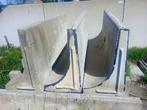 Keerwanden, Tuin en Terras, Bielzen en Borders, Ophalen, Gebruikt, Border, Beton
