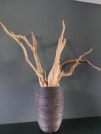 Drijfhout goshtwood decoratie in pot, Ophalen of Verzenden