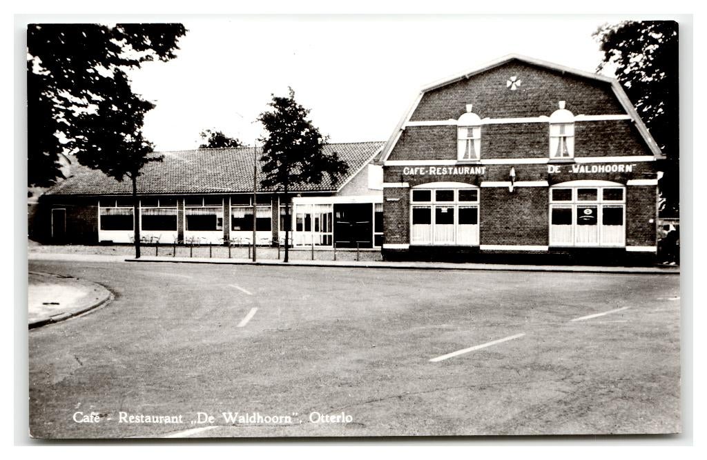 Otterlo, Café - Restaurant "De Waldhoorn", Verzenden, 1960 tot 1980, Ongelopen, Gelderland