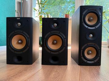 B&W speakers DM601 S3 - Center LCR60 S3 beschikbaar voor biedingen