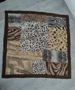 Vintage handgerolde sjaal, Kleding | Dames, Mutsen, Sjaals en Handschoenen, Ophalen of Verzenden, Zo goed als nieuw, Maat 46/48 (XL) of groter