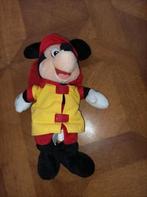 Walt Disney World 25cm Mickey Mouse Fireman Bean Bag Plush, Ophalen of Verzenden, Mickey Mouse, Nieuw, Knuffel