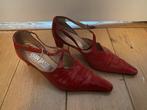 Elegante Rode Hakken - Jan Jansen maat 39, Jan Jansen, Ophalen of Verzenden, Schoenen met hoge hakken, Gedragen