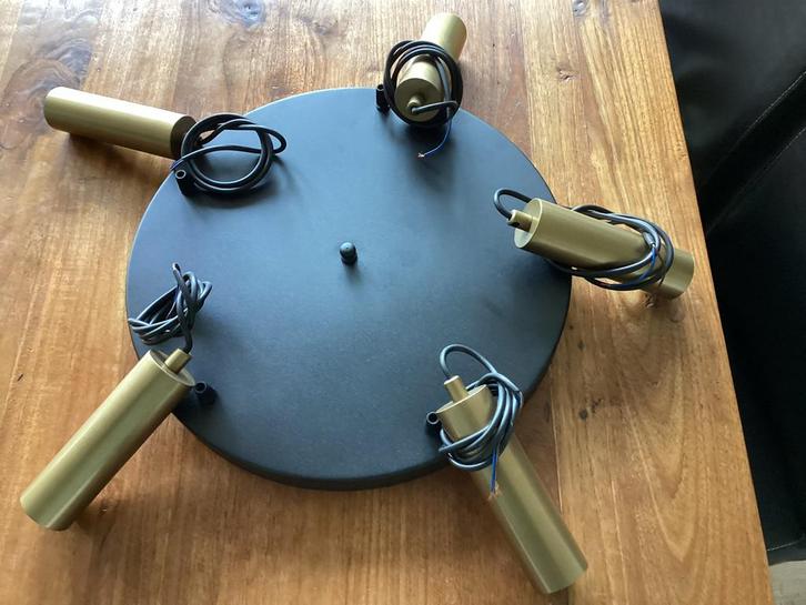 Squid Lightning Hanglamp - Set van 5, Huis en Inrichting, Lampen | Hanglampen, Zo goed als nieuw, Minder dan 50 cm, Metaal, Ophalen of Verzenden