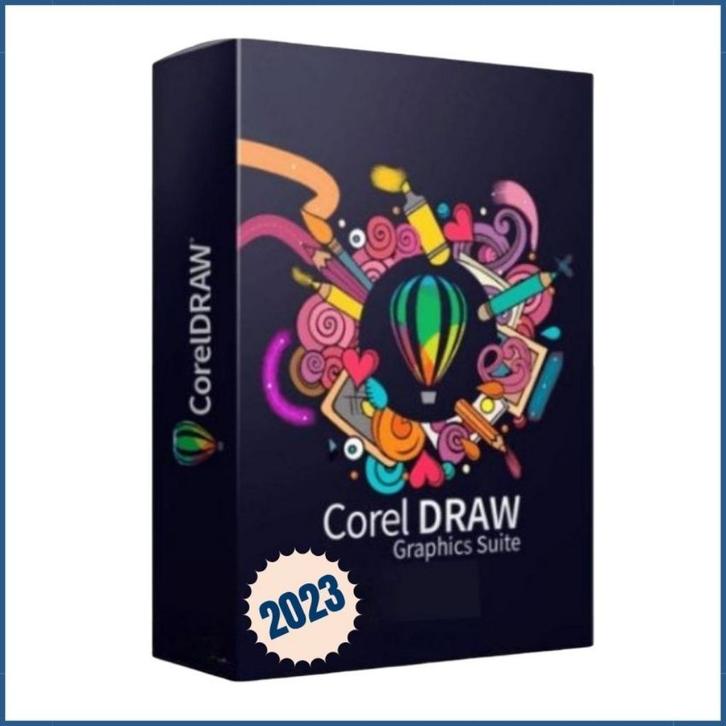 Coreldraw Graphics Suite 2023, Computers en Software, Ontwerp- en Bewerkingssoftware, Nieuw, MacOS, Windows, Ophalen