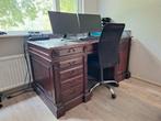 Engels Chesterfield bureau, Huis en Inrichting, Ophalen, Gebruikt, Bureau