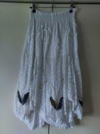 Aparte rok L, Kleding | Dames, Rokken, Verzenden, Wit, Maat 42/44 (L), Zo goed als nieuw
