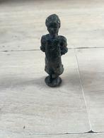 Bronzen Beeldje Meisje - Kunstobject Sculptuur Klein Formaat, Ophalen of Verzenden