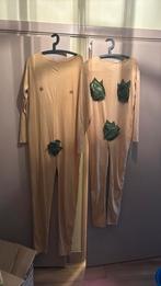 Carnavalspak / carnavalsoutfit Adam & Eva, Ophalen of Verzenden, Gedragen