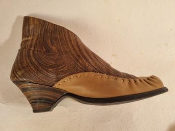 Originele Jan Jansen schoenen, leer en suede, maat 37 beschikbaar voor biedingen