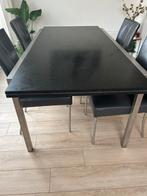 Granieten tafel, Huis en Inrichting, Ophalen, Overige materialen, 50 tot 100 cm, Zo goed als nieuw