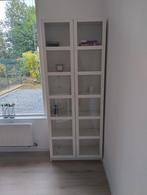 Witte Billy boekenkast met glazen deuren, Ophalen, Gebruikt, 200 cm of meer, 50 tot 100 cm