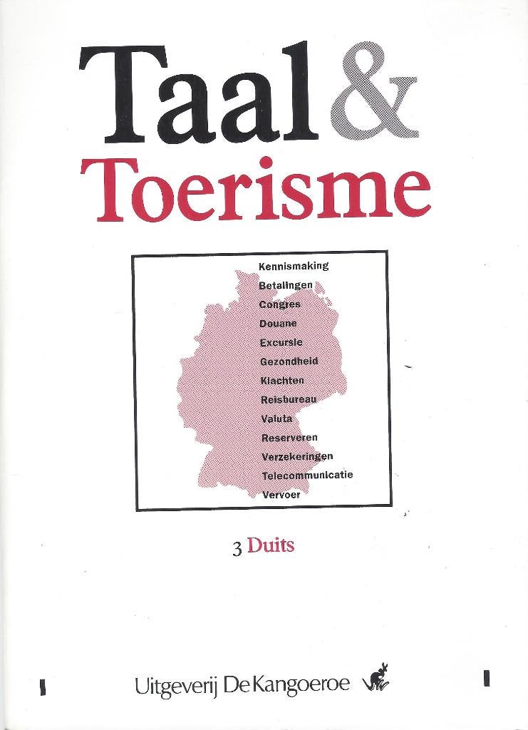 TAAL & TOERISME-Duits IDIOOM voor Toerisme& Recreatie -MTRO, Boeken, Ophalen of Verzenden, Zo goed als nieuw, MBO, Alpha