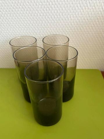 Vintage Luminarc Rookglas Glazen - Set van 5 beschikbaar voor biedingen