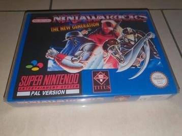 Ninja Warriors SNES Game Case beschikbaar voor biedingen