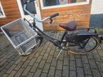 Popal Damesfiets met Krat 22 inch, 53 tot 56 cm, Ophalen of Verzenden, Gebruikt, Overige merken