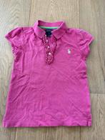 Mooie polo Ralph Lauren roze poloshirt ruches maat 6 110 116, Meisje, Ophalen of Verzenden, Zo goed als nieuw, Shirt of Longsleeve