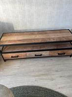 Tv meubel, Huis en Inrichting, Ophalen, 100 tot 150 cm, Zo goed als nieuw, Metaal