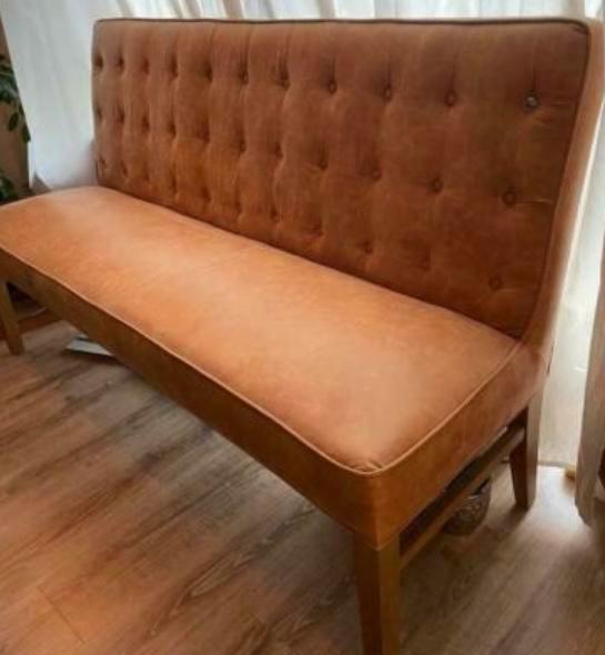 Eetkamerbank Cape Breton - Riviera Maison (RM), Huis en Inrichting, Banken | Sofa's en Chaises Longues, Zo goed als nieuw, Driepersoons