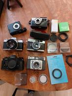 Partij oude foto camera's  bekende merken zoals zeiss ikon, Ophalen, Overige merken