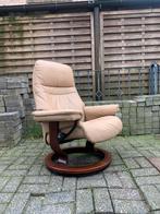 Nette Stressless Sunrise - maat M, Huis en Inrichting, Fauteuils, Ophalen of Verzenden, 75 tot 100 cm, Leer
