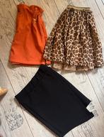 Set leuke rokjes, panterprint met tule, kokerrok, alijn, Ophalen of Verzenden, Zo goed als nieuw, Meisje, Jurk of Rok