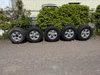 Velgen 5x Aluminium 16” voor Land Cruiser 100, Auto-onderdelen, Banden en Velgen, Ophalen, Velg(en), 16 inch, All Season
