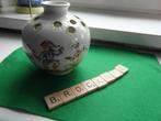 bol vaasje met openingen  AB, Antiek en Kunst, Ophalen of Verzenden