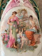 Antiek met romantische barok Mythology Cupido en vrouwen, Ophalen of Verzenden