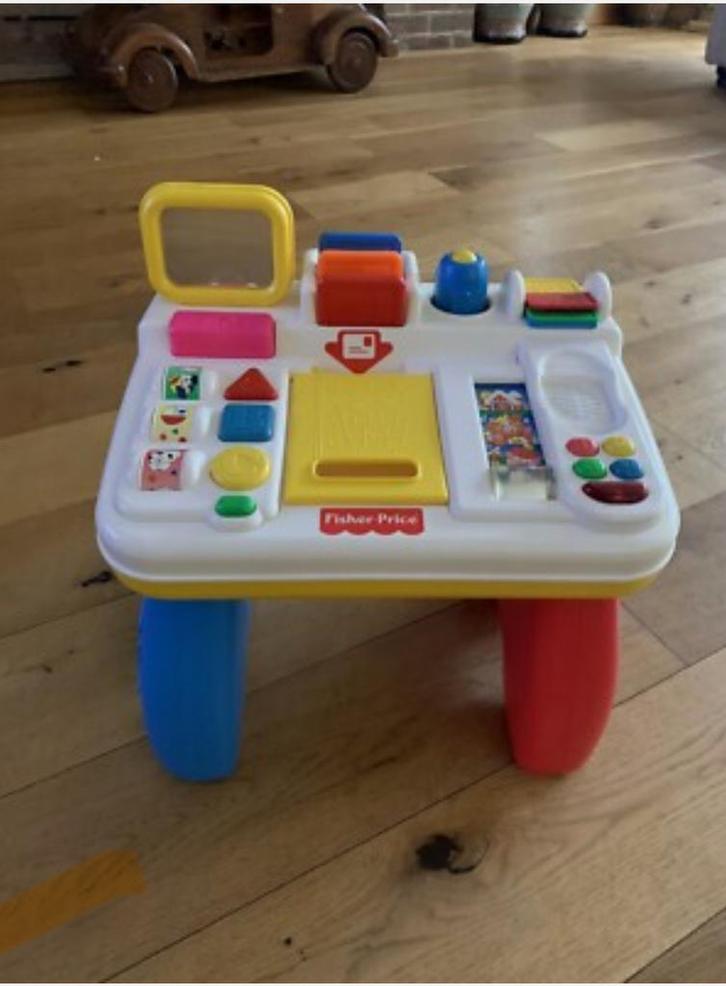 🤩GEZOCHT! Fisher Price Leerplezier Speeltafel, Kinderen en Baby's, Speelgoed | Speeltafels, Gebruikt, Ophalen