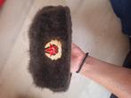 Soviet ushanka hoed, Ophalen of Verzenden, Zo goed als nieuw, Handschoenen
