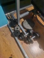 Drukbank met gewichten, Ophalen of Verzenden, Zo goed als nieuw, Krachtstation